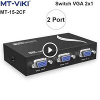 Switch VGA 2 Port – Chuyển mạch 2 CPU ra 1 màn hình MT-VIKI MT-15-2CF