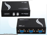 Switch VGA 2 port  VGA-15-2C có công tắc (1 VGA ra 2 CPU)