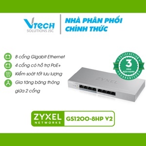 Switch ZyXEL GS1200-8HPV2