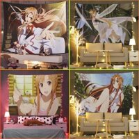 Sword Art Online 6 [GIÁ XƯỞNG] Tranh vải treo tường, thảm decor in ảnh, in hình theo yêu cầu.