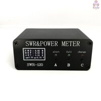 Swr SWR- Meter HY] HF [Power Waves Màn hình ngắn Máy đo OLED 50 MHz 120 1 8 MHz- 0 5 W- 120 W Công suất kỹ thuật số sóng đứng