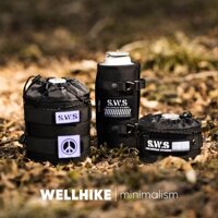 Sws Wild Track Gas Tank Cover Cắm Trại Ngoài Trời Cassette Dài Flat Chiến Thuật Alpine Tank G2G5 Bảo Vệ Chống Cháy Nổ Túi Kodora