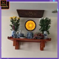 sx - ĐÈN THỜ PHẬT hào quang đường kính 30cm, [hào quang] tranh in trúc chỉ MÂU NI tôn tượng