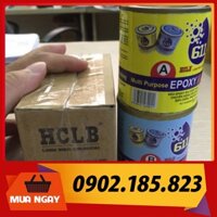 sx- KEO DÁN ĐA NĂNG Epoxy 611 chính hãng HCLB - 2,8Kg, [bản đẹp]: cấy sắt vào bê tông