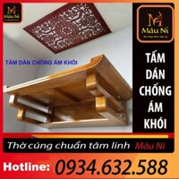 sx - (qc) TẤM CHỐNG ÁM KHÓI dán phòng thờ, dán lên trần nhà, không phải khoan dễ sử dụng [ bàn thờ treo tường]