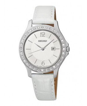 Đồng hồ nữ dây da Seiko SXDF83P1