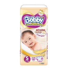 Tã dán Bobby Extra Soft Dry size S - 40 miếng