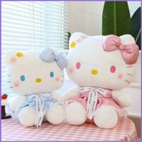 [Sy1] 65cm Sanrio Hello Kitty Sang Trọng Búp Bê Quà Tặng Cho Bé Gái Trẻ Em Trang Trí Nhà Đầm Nơ Hoa Đồ Chơi Nhồi Bông Cho Trẻ Em