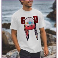 [Sy1] GD mới alum POWER G-DRAGON BIGBANG mũ mùa hè Áo thun ngắn tay Anime