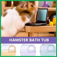 Syd Pet Hamster Bồn Tắm Đào Cát Hộp Chăn Ga Gối Bồn Tắm Cát