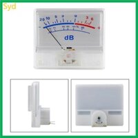 Syd Portable VU Meter Độ chính xác Bộ khuếch đại công suất Đồng hồ đo mức DB Level