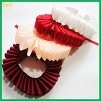 Syd Thời Phục Hưng Cổ Xù Mũi Retro Webbing Chú Hề Cosplay Lớp Choker Vòng Cổ Quấn Khăn Victoria Costum