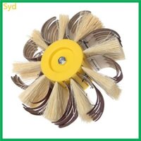 Syd Trục Gắn Sisal Emery Vải Lông Mài Đánh Bóng Bàn Chải Đánh Bóng Bánh Xe