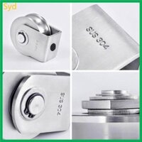 Syd U Rãnh Bánh Xe Ròng Rọc U Rãnh Bánh Xe Thép Không Gỉ Rãnh Bánh Xe Ròng Rọc Khối