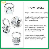 Syd Universal Single Stud Lắp Tie Down Neo Vòng tháo nhanh Bu lông lò xo