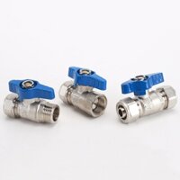 [Syh3] 1216 / 1418 / 2025 / 2632 Công tắc van bi ống nhựa nhôm 4 / 6 điểm Máy nước nóng năng lượng mặt trời Van đồng