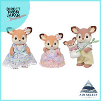 Sylvanian Families Doll 【 Deer Family 】 FS-53 ST Mark Certified, for ages 3 and up, Toy Dollhouse, Sylvanian Families EPOCH