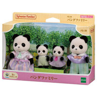 Sylvanian Families Gia Đình Gấu Trúc Pookie Panda Family