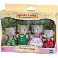 Sylvanian Families Gia Đình Voi Xám Elephant Family