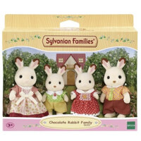 SYLVANIAN FAMILIES Sylvanian Gia Đình Thỏ Sô Cô La Quà Tặng Cho Trẻ Em