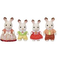 Sylvanian Family Doll [ Chocolat Rabbit Family ] FS-46 ST Mark Certification 3 Years Old and Over Toy Dollhouse Sylvanian Families EPOCH 【Direct from japan】