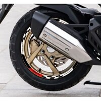 ✨Sym HUSKY ADV150 Phụ kiện Phụ kiện xe máy Thích hợp cho SYM HUSKY HUSKY ADV150 Nhãn dán trung tâm phản quang Nhãn dán vành bánh xe Nhãn dán hấp thụ sốc Nhãn dán ô tô Sửa đổi trang trí trang trí