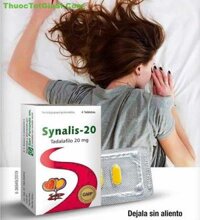 Synalis-20 (Tadalafil 20mg) – Thuốc Điều Trị Rối Loạn Cương Dương Hiệu Quả, Kéo Dài