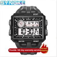 SYNOKE Đồng Hồ Đeo Tay Kỹ Thuật Số synoke Chống Nước 50m Đa Năng Thời Trang Cho Nam Quay số lớn Analog Digital