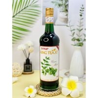 Syrup Bạc Hà Xanh Pha Chế (Syrup Green Mint)KINGTEA.XT- Chai Thủy Tinh 800ml
