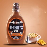 Syrup Caramel 623 Gram hiệu Hersheys Cabin Food