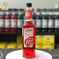 SYRUP DAVINCI HOA HỒNG (CÓ CHAI CHIẾT LẺ) - ROSE DAVINCI GOURMET SYRUP