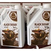 Syrup Đường Đen Black Sugar 2L