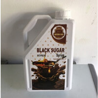 SYRUP ĐƯỜNG ĐEN HÀN QUỐC ( BLACK SUGAR 2,5 KG) Can 2,5 Kg