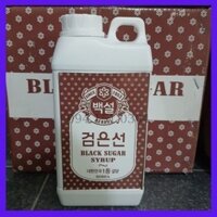 syrup đường đen/siro đường đen hàn quốc can 1 lít