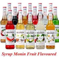 Syrup Monin Fruit Flavoured hương trái cây chai 700ml nhập khẩu Pháp