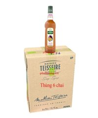 Syrup Teisseire chanh dây 700ml - Thùng 6 chai