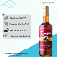 Syrup Torani Almond Roca (Hạnh nhân) 750ml - Nguyên liệu pha chế CloudMart