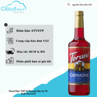 Syrup Torani Grenadine (Lựu) 750ml - Nguyên liệu pha chế CloudMart