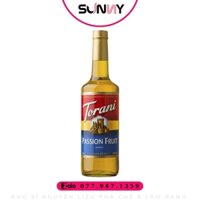 SYRUP TORANI - PASSION FRUIT ( CHANH DÂY ) | THÙNG 12 CHAI