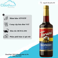 Syrup Torani Raspberry (Phúc bồn tử) 750ml