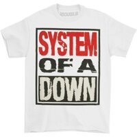 System OF A DOWN Triple Stack Box Áo thun hàng hóa - Áo thun dành cho người lớn