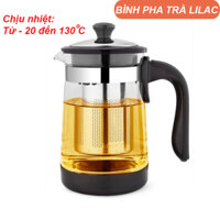 Sziqiqi Bình lọc trà thủy tinh