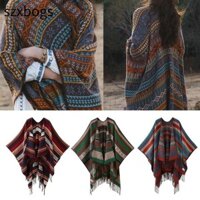 Szxbogs Khăn choàng tua rua mùa xuân mùa hè, Khăn trùm đầu khăn chống nắng phong cách dân tộc, Khăn trùm đầu chống nắng mỏng thời trang dành cho nữ Cô gái