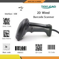 T-2002pro Phong Cách 1D 2D QR PDF417 Máy Quét Mã Vạch Tốc Độ Cao Dễ Dàng Quét QR 2D 1D Thanh Mã Máy Quét Đầu Đọc Mã Vạch Cầm Tay