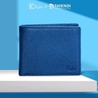 T D THIEN DI - Bóp Ví Ngang Nam Gập Đôi Cao Cấp Hàng Hiệu - Da Bò Thật - FULLBOX