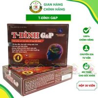 T-Đình G&P France – Ngừa rối loạn tiền đình, đau nửa đầu, xơ vữa động mạch, giúp ổn định huyết áp