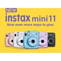 T Instax Mini 11 - Máy ảnh lấy ngay Fujifilm - xịn BH một năm - Tặng kèm 10 film 1