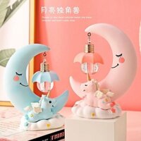 .T Mười Ngàn Người Bộ Sưu Tập Kỳ Lân Mặt Trăng Ánh Sáng Cô Gái Trái Tim Đồ Trang Trí Dễ Thương Quà Tặng Tốt Nghiệp Trẻ Em Đèn Ngủ Quà Tặng Sinh Nhật Bé Gái