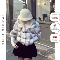 (T) NALIA M11 - Mũ nón dạ ép Form cứng gắn nơ thu đông vành ngắn phong cách nàng thơ