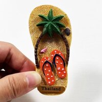T Thái Lan Đảo Puji Bãi Biển Phong Cảnh Tủ Lạnh Dán Từ Tính Lưu Niệm Du Lịch Tay Ba Chiều